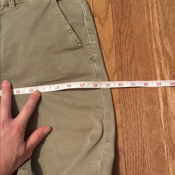 Chino Chic Khaki Straight Leg Women's Pants - Picture 10 of 14